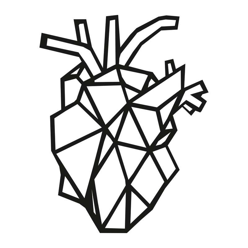 دیوارکوب مدل قلب مینیاتوری