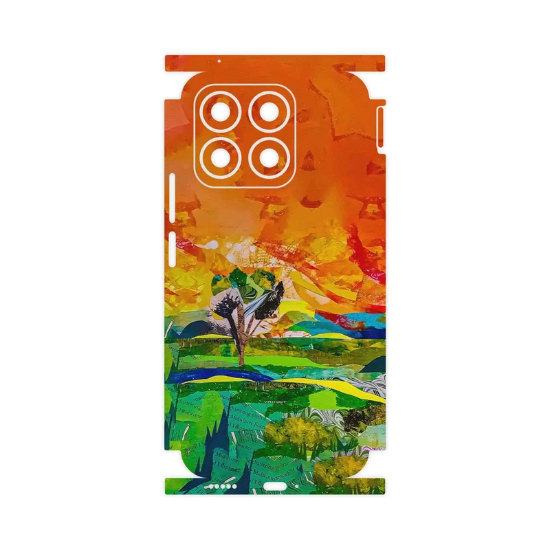 برچسب پوششی ماهوت مدل Collage of Painting-FullSkin مناسب برای گوشی موبایل آنر X8b