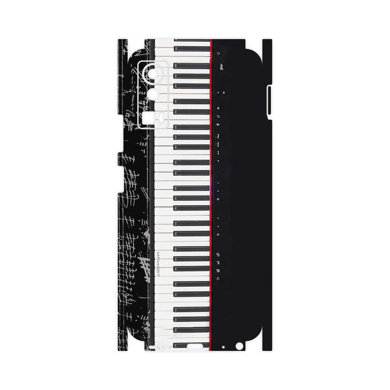 برچسب پوششی ماهوت مدل Piano_Instrument-FullSkin مناسب برای گوشی موبایل جی پلاس X20