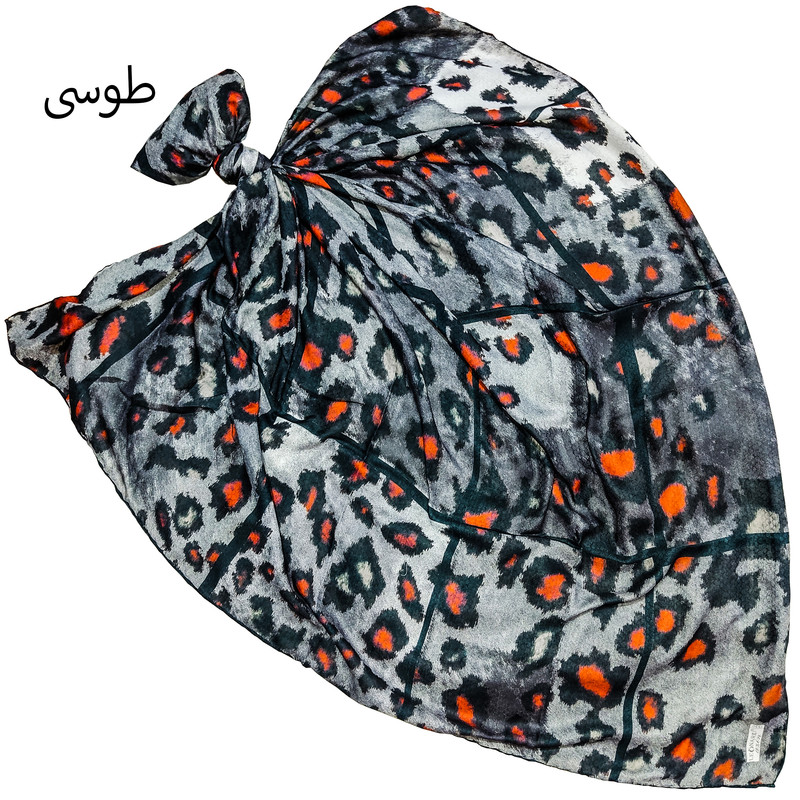 روسری زنانه مدل پلنگی کد 33524