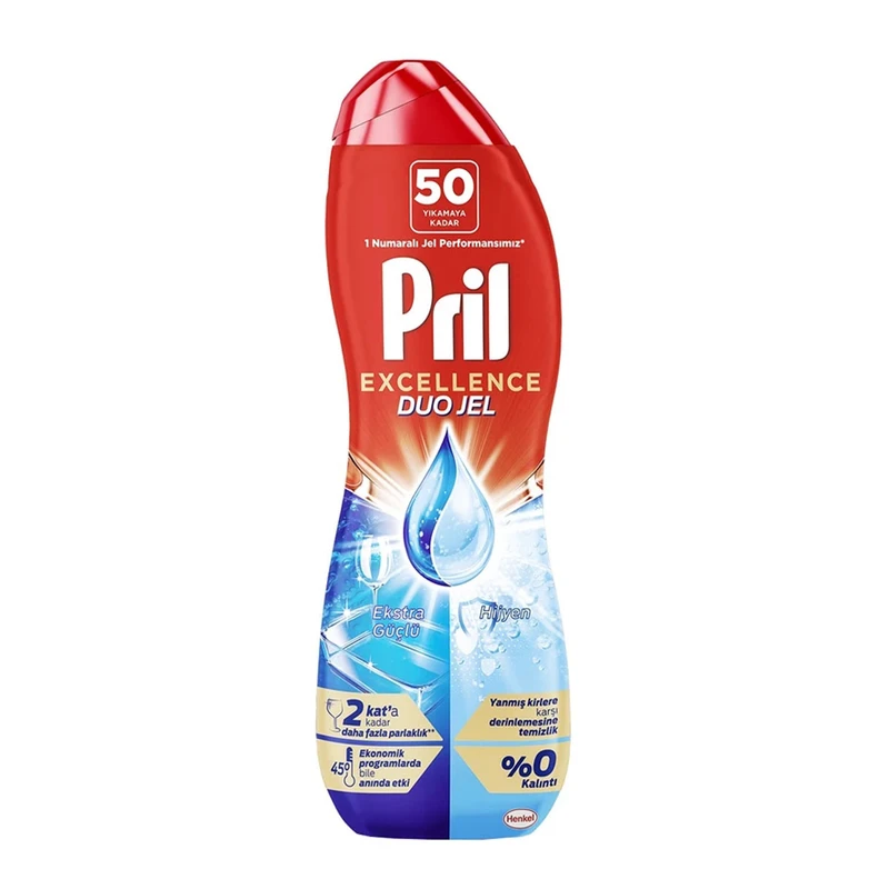 ژل ماشین ظرفشویی پریل مدل Excellence حجم 900 میلی لیتر