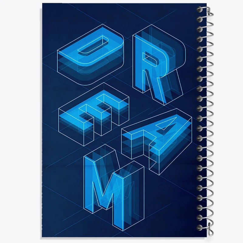 دفتر مشق 100 برگ خندالو طرح Dream کد F6395