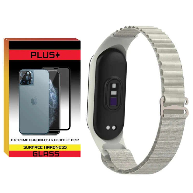 بند پلاس مدل Alpine PL مناسب برای ساعت هوشمند شیائومی Mi Band 3/4/5/6/7