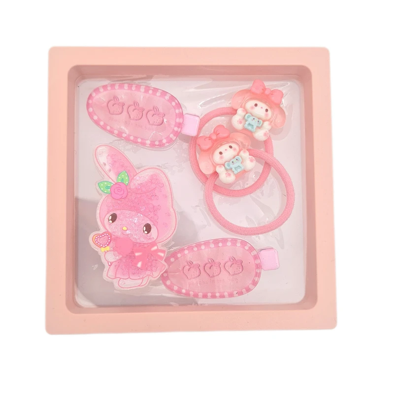 زیور آلات مو دخترانه مدل مای ملودی بسته 5 عددی