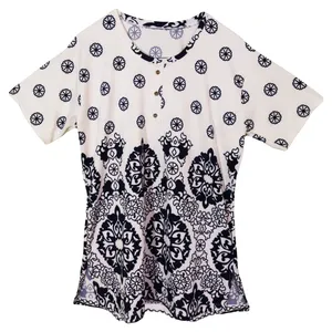 بلوز آستین کوتاه زنانه مدل  آنا 