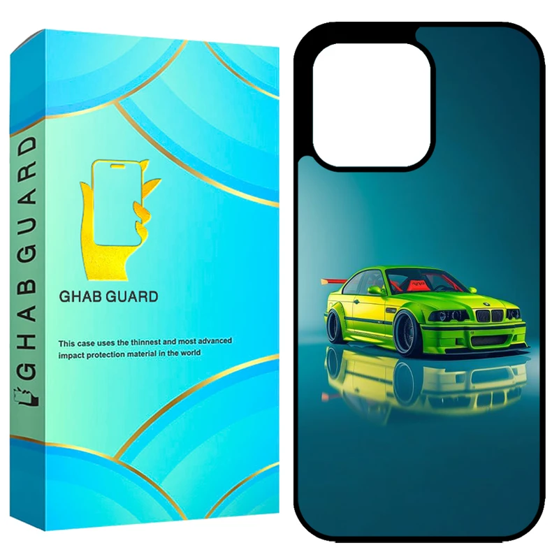 کاور قاب گارد طرح ماشین مدل GCHP13PM مناسب برای گوشی موبایل اپل iPhone 13 Pro Max