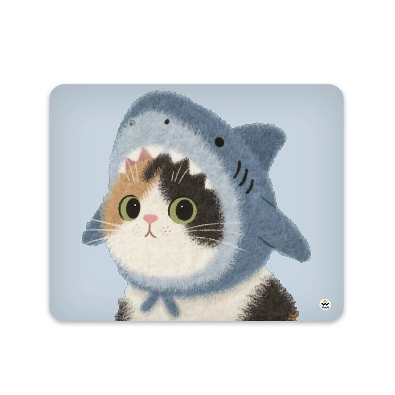 ماوس پد شادیت مدل گربه کد02 سایز 24*19 سانتی متر
