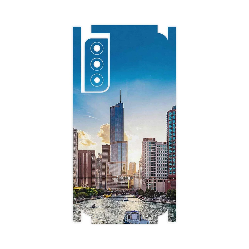 برچسب پوششی ماهوت مدل City of Chicago-FullSkin مناسب برای گوشی موبایل سامسونگ Galaxy S21 FE 5G