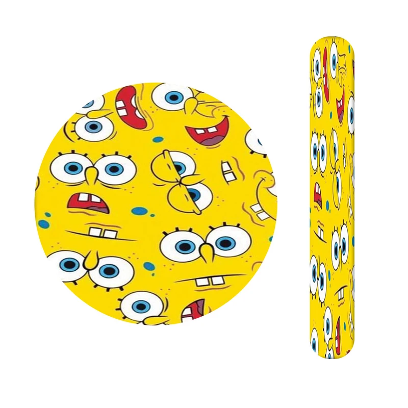 آینه آرایشی جیبی مدل باب اسفنجی کد 341 به همراه سوهان ناخن 