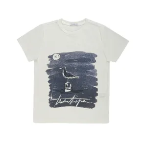 تی شرت آستین کوتاه پسرانه فیورلا مدل پرنده کد 45058