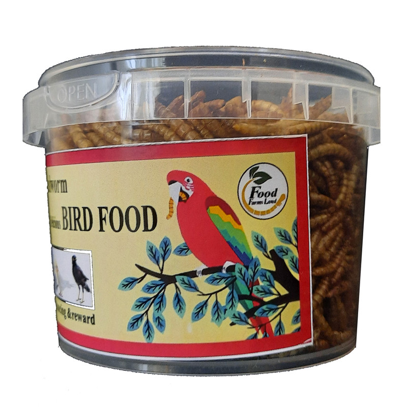 تشویقی مرغ مینا فود فارمز لند مدل میل ورم وزن 50 گرم