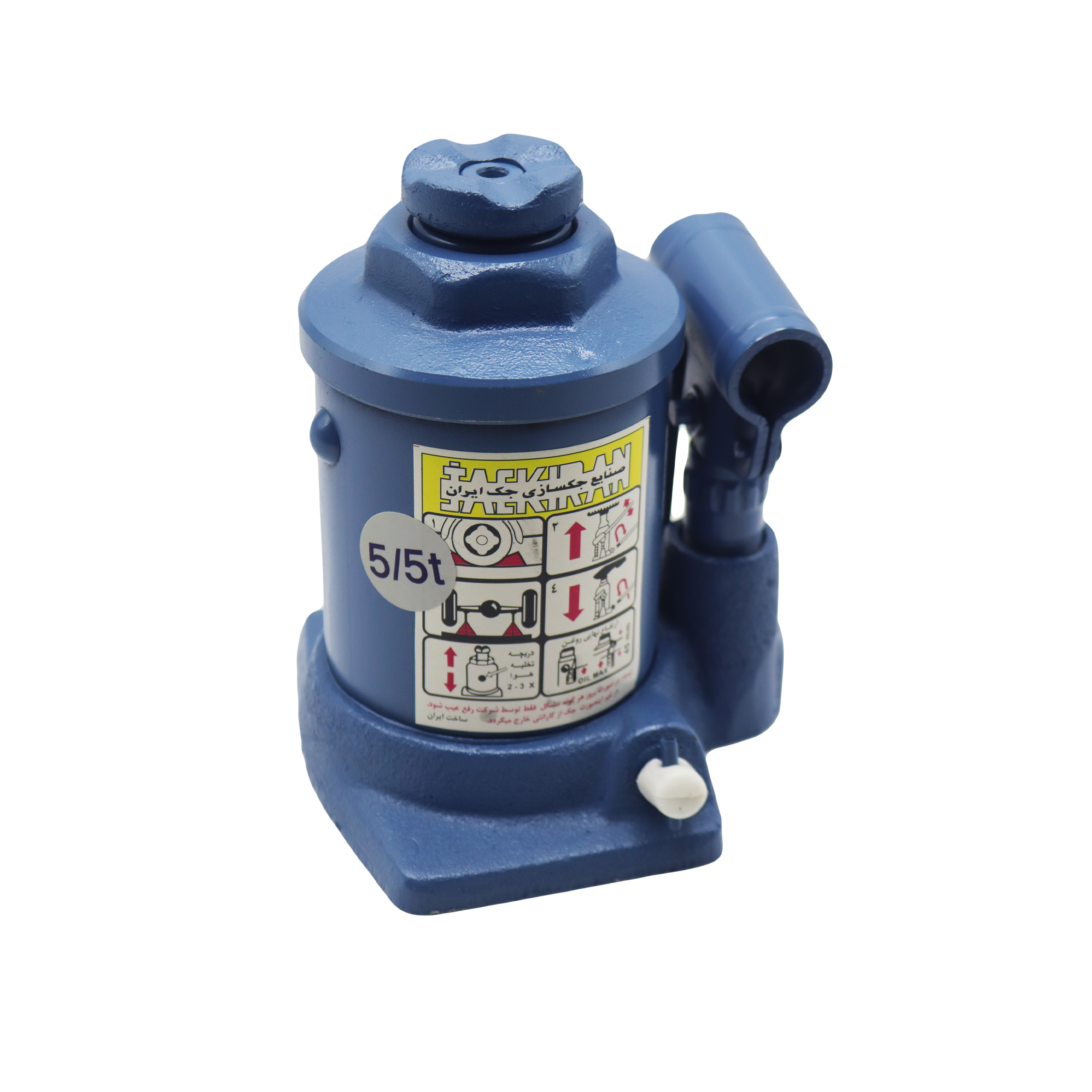جک خودرو جکیران مدل YP-5.5TON  ظرفیت 5.5 تن