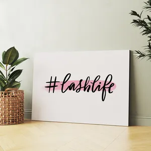 تابلو شاسی مدل مژه میکاپ کد T320809