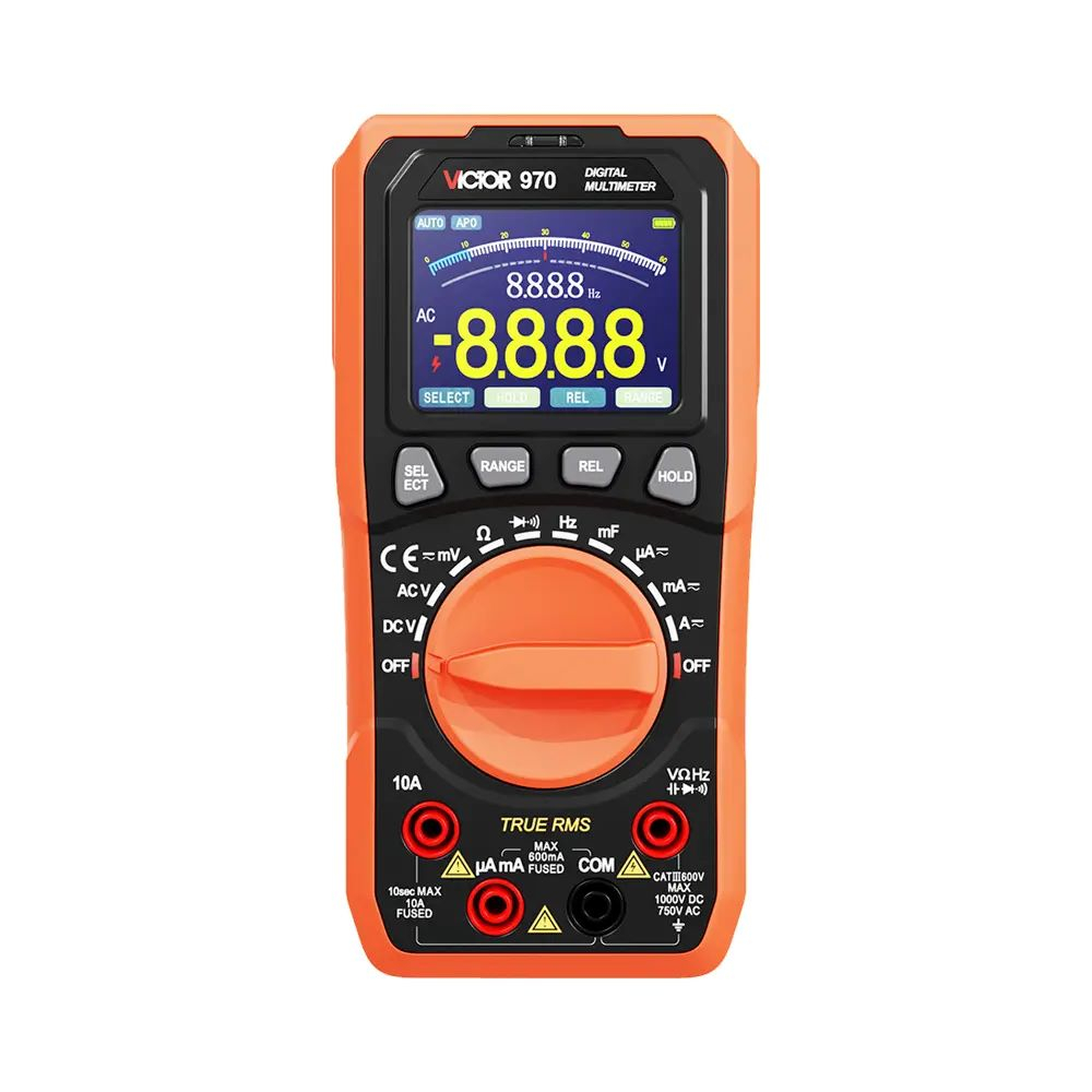 مولتی متر دیجیتال 10 آمپر ویکتور مدل VC970