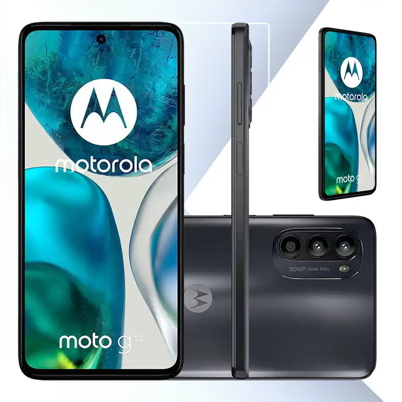 گوشی موبایل موتورولا مدل Moto G52 دو سیم کارت ظرفیت 128 گیگابایت و رم 6 گیگابایت
