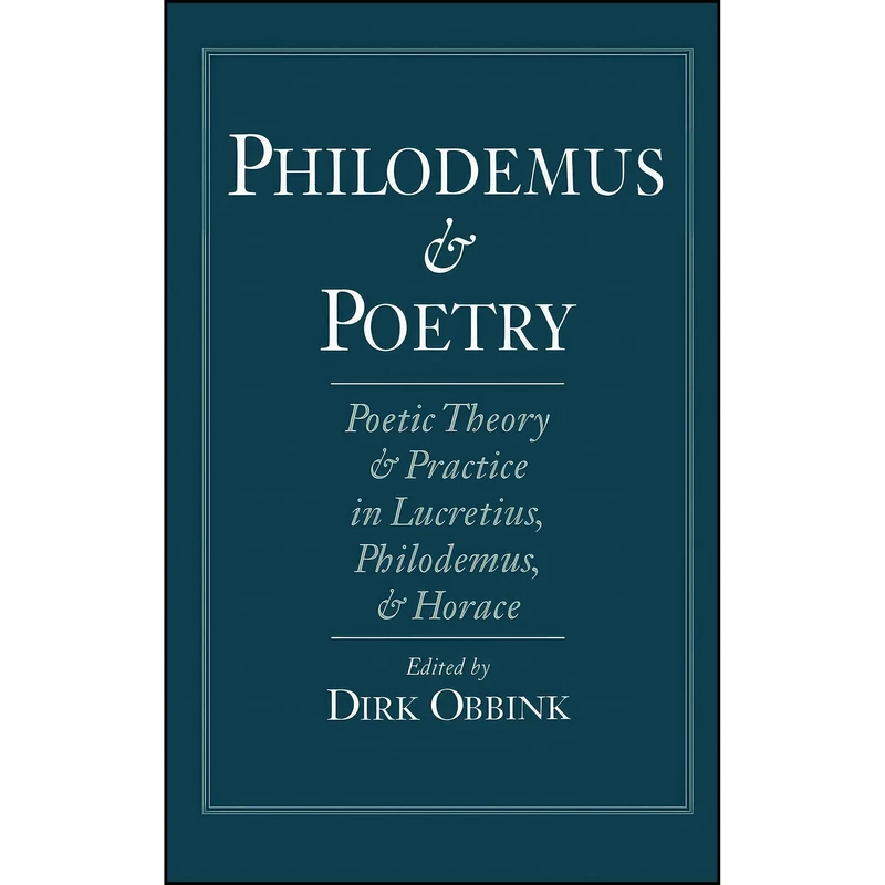 کتاب Philodemus and Poetry اثر Dirk Obbink انتشارات Oxford University Press