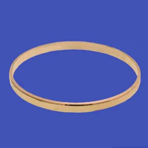 النگو طلا 18 عیار زنانه گالری یارطلا  مدل آینه ای کد AL50-3M-2
