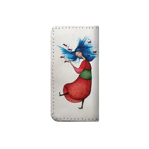 کیف پول چرمی ترمه طراحان ایده مدل موج موها کد nri010