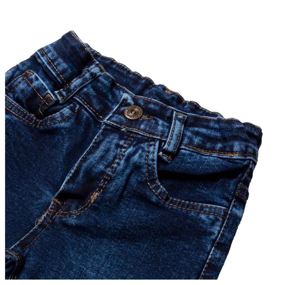 شلوار جین بچگانه جی بی جو مدل ساده کد 5101DB -  - 3