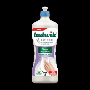 مایع ظرفشویی لودویک مدل Lavender حجم 900 میلی‌لیتر