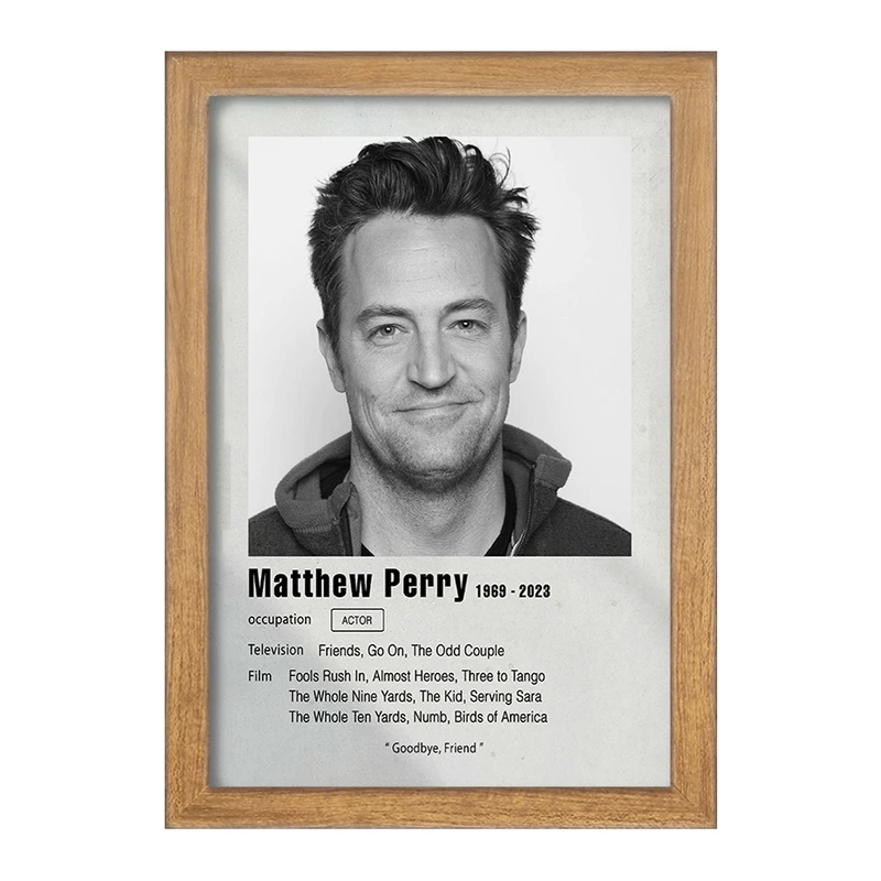 تابلو خندالو مدل متیو پری (Matthew Perryi) کد F11927