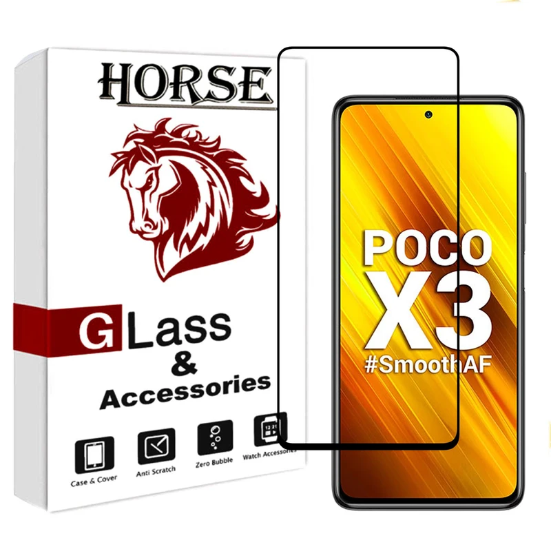 محافظ صفحه نمایش هورس مدل FULGPLUS مناسب برای گوشی موبایل شیائومی Poco X3