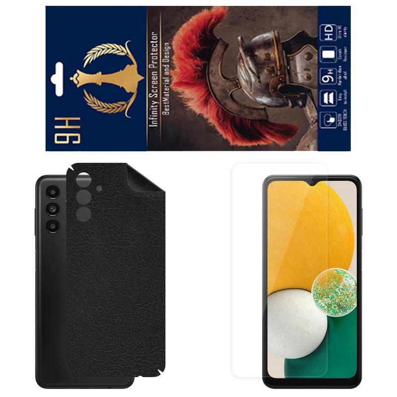 برچسب پوششی اینفینیتی مدل CH مناسب برای گوشی موبایل سامسونگ Galaxy A13 5G به همراه محافظ صفحه نمایش