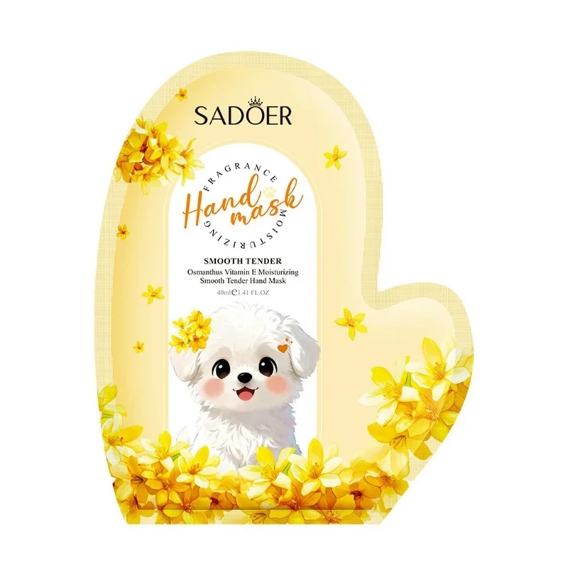 ماسک دست سادور مدل گل مناسب برای انواع پوست حجم 40 میلی لیتر