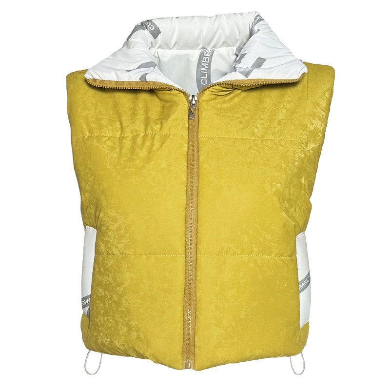 پافر زنانه کد 6083 رنگ زرد