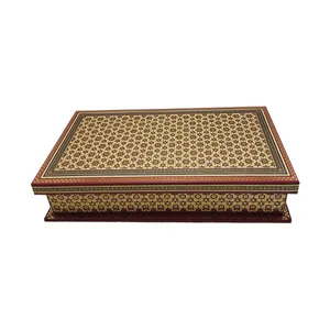جعبه خاتم کاری مدل هدسه کد 06
