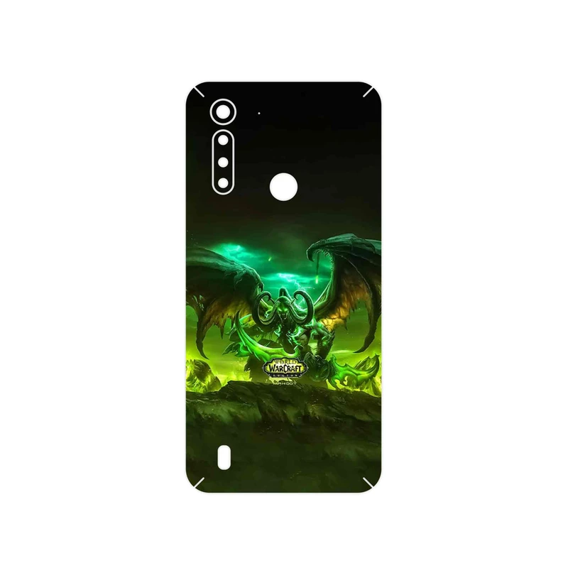 برچسب پوششی ماهوت مدل Warcraft Game Series مناسب برای گوشی موبایل موتورولا Moto G8 Power Lite