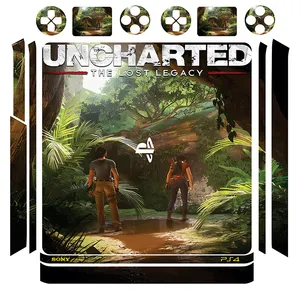 برچسب پلی استیشن ۴ اسلیم مدل Uncharted 01 مجموعه 14 عددی