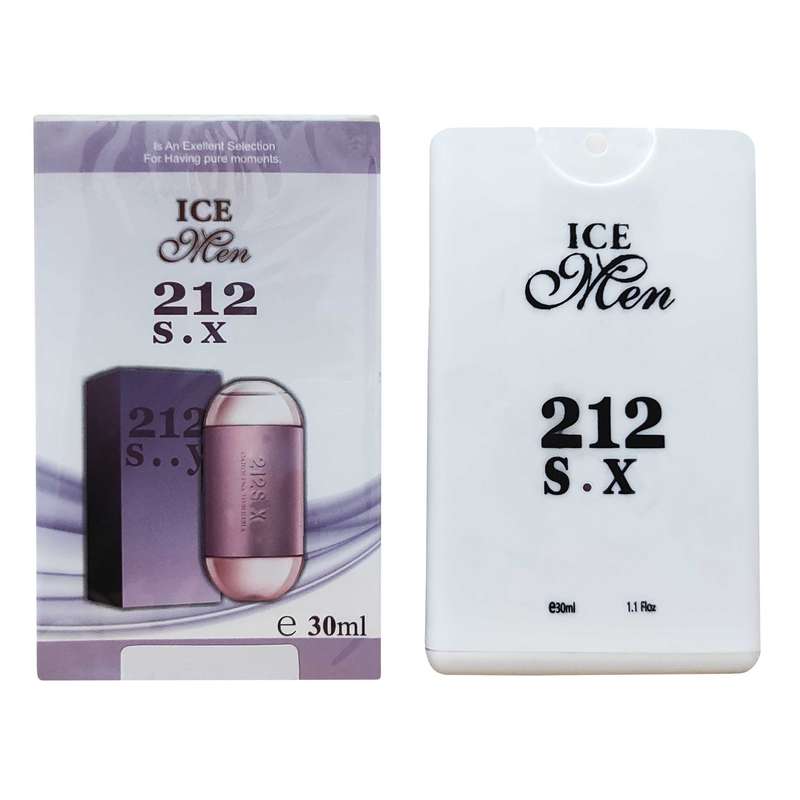 عطر جیبی زنانه آیس من مدل 212 S.X حجم 30 میلی لیتر