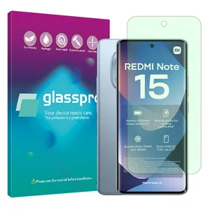 Glass Pro Eye Care model anti green screen protector suitable for Xiaomi Redmi Note 15 4G Mobile phone
