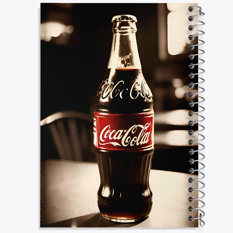 دفتر نقاشی 50 برگ خندالو طرح نوشابه کوکاکولا کد F7514