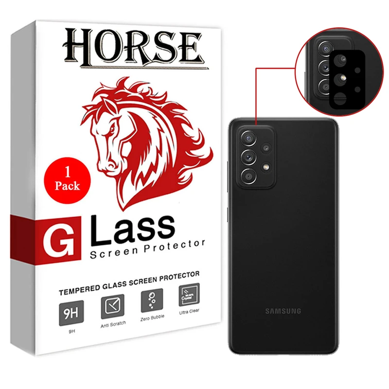 محافظ لنز دوربین هورس مدل L3D-H مناسب برای گوشی موبایل سامسونگ Galaxy A72