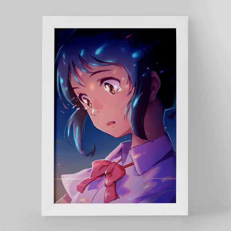 تابلو خندالو مدل میتسویا میامیزو انیمه یورنیم نام تو کد 16292