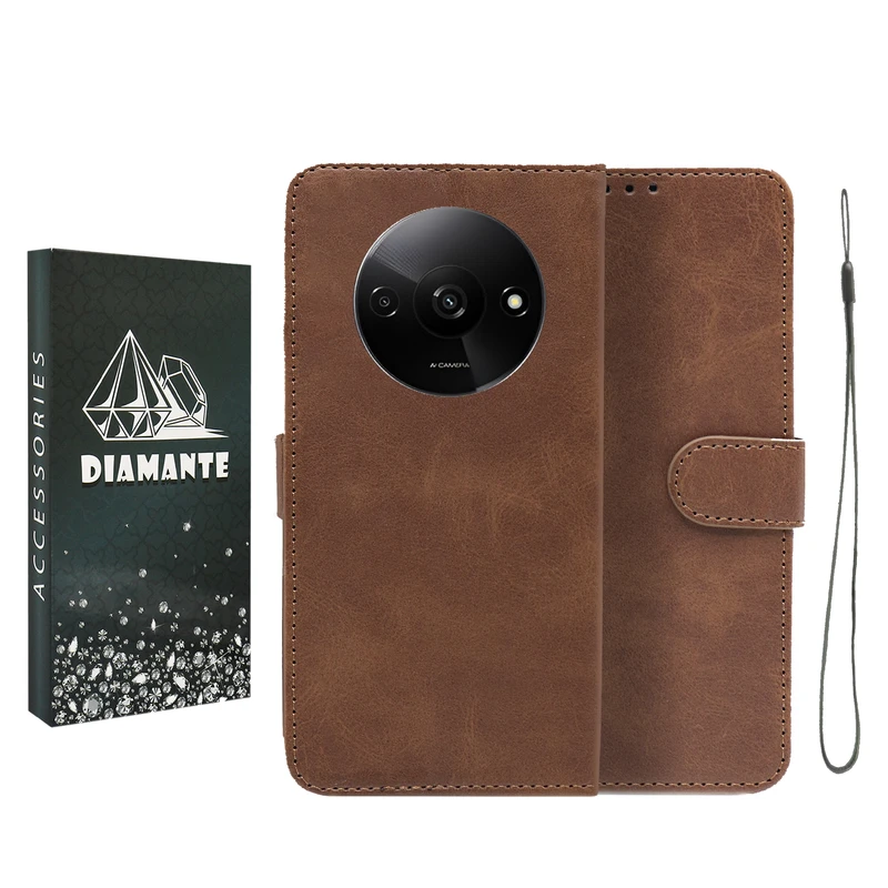 کیف کلاسوری دیامانته مدل Bandaviz Bk مناسب برای گوشی موبایل شیائومی Redmi A3 4G