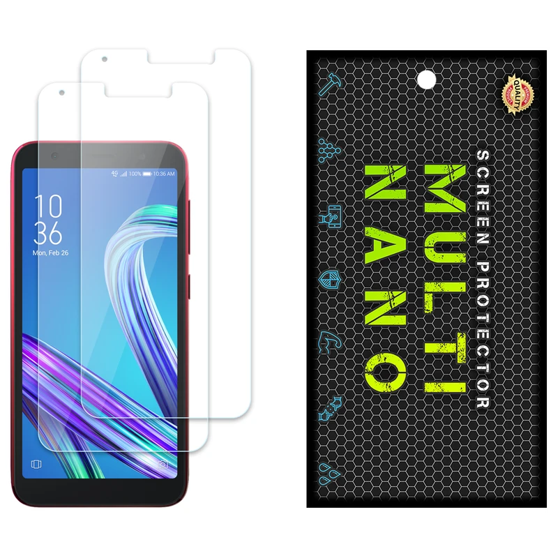 محافظ صفحه نمایش مولتی نانو مدل X-S2N مناسب برای گوشی موبایل ایسوس Zenfone Live L2 بسته دو عددی