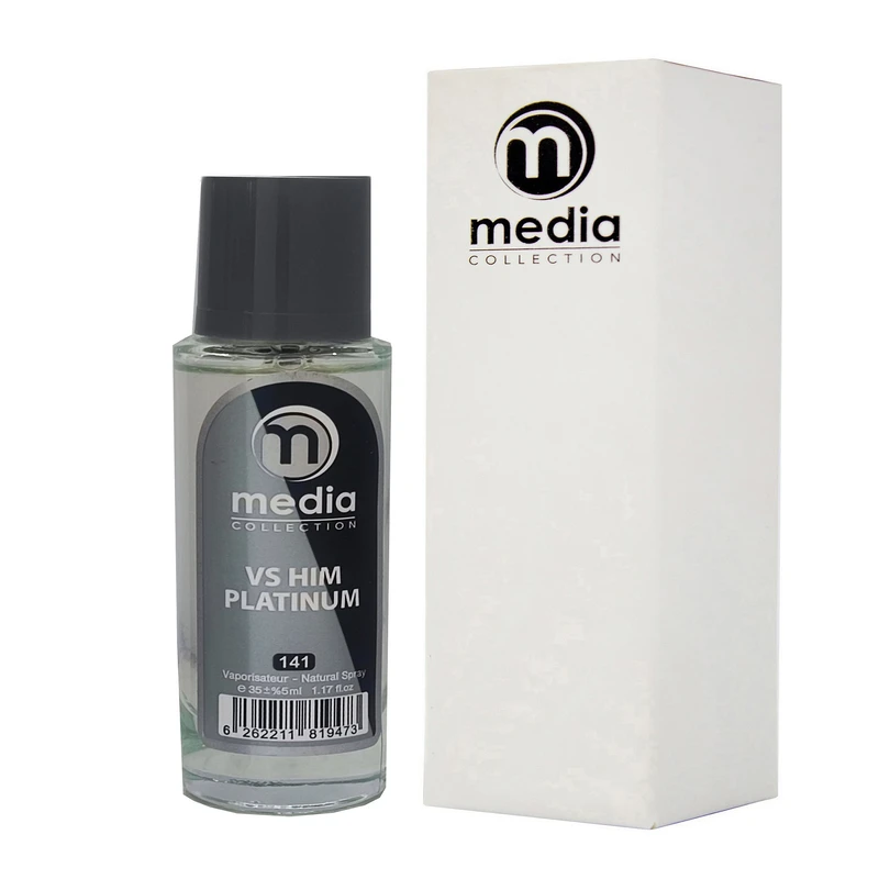عطر جیبی مردانه مدیا مدل Platinum حجم 35 میلی لیتر 