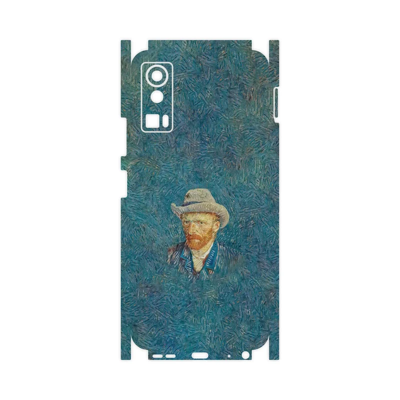 برچسب پوششی ماهوت مدل Self portrait with a gray felt hat-FullSkin مناسب برای گوشی موبایل جی پلاس X20