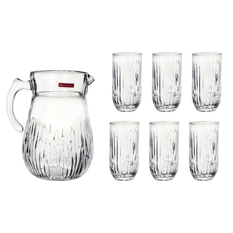 ست پارچ و لیوان 7 پارچه نوری تازه مدل سولو