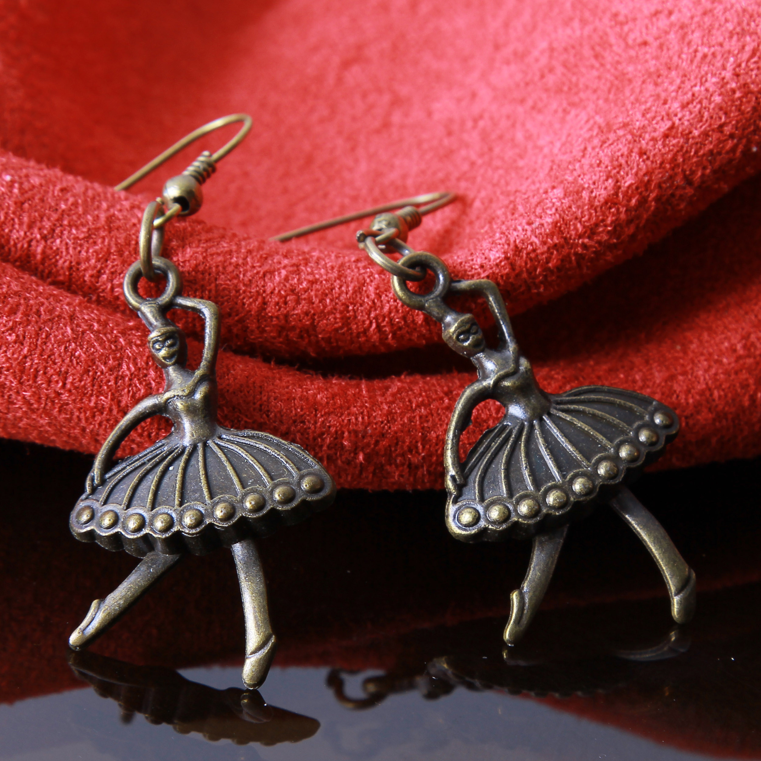 گوشواره دخترانه بازرگانی میلادی کد GZN_097