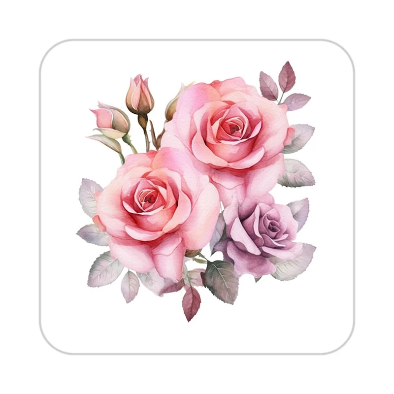 زیر لیوانی کاکتی طرح گل مدل mp16524