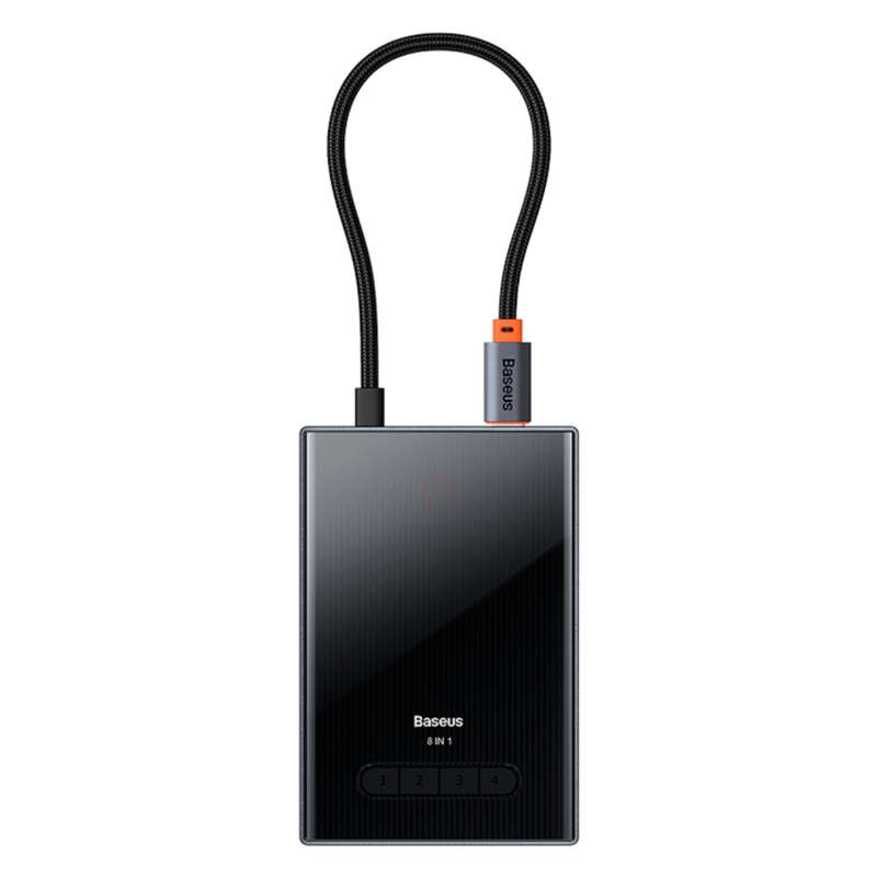 هاب 8 پورت USB-C باسئوس مدل BS-OH082 Focus Series