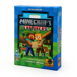 بازی فکری طرح ماینکرفت مدل کارتی مناسب برای 8 سال به بالا