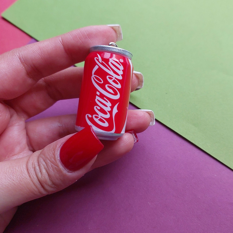 جاکلیدی طرح نوشابه قوطی کوکاکولا مدل Avk001