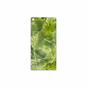 MAHOOT Green Crystal Marble Cover Sticker for Huawei Ascend P6
