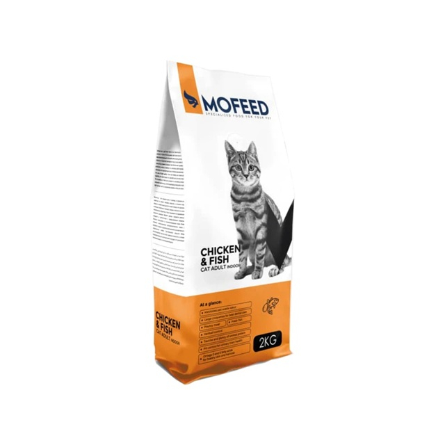 غذا خشک گربه بالغ مفید مدل  DIGIA30 FISH&CHICKEN طعم مرغ و ماهی وزن 2000 گرم مجموعه 6 عددی