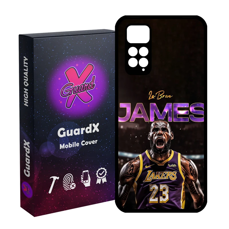 کاور گارد ایکس طرح Lebron James مدل 10715 مناسب برای گوشی موبایل شیائومی Redmi Note 11S/ Note 11 4G